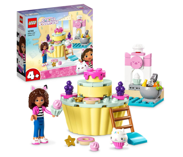 LEGO Koci domek Gabi 10785 Pieczenie tortu z Łakotkiem - 1159398 - zdjęcie 2